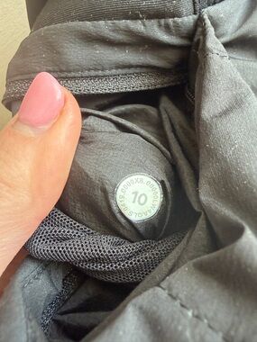 EUC Lululemon Down For It All Vest Size 10 in Black